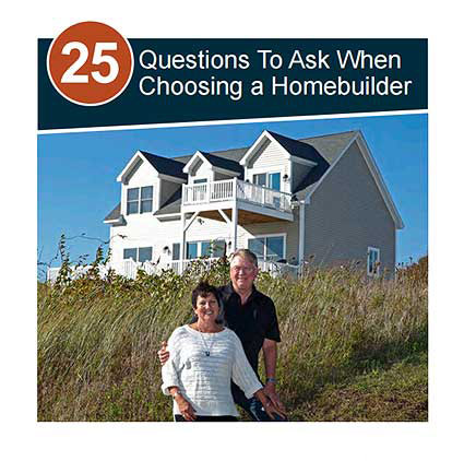 Free download. 25 Questions to ask your homebuilder.